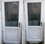 cleaning door